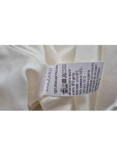 Bluzka Taranko kremowa z koronką | Stylowy Komis