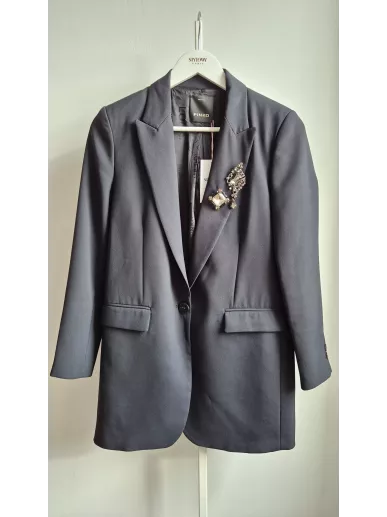 Marynarka Pinko z broszkami Made in Italy | Stylowy Komis