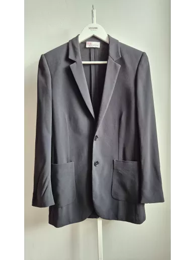 Marynarka Red Valentino czarna IT 44 | Stylowy Komis