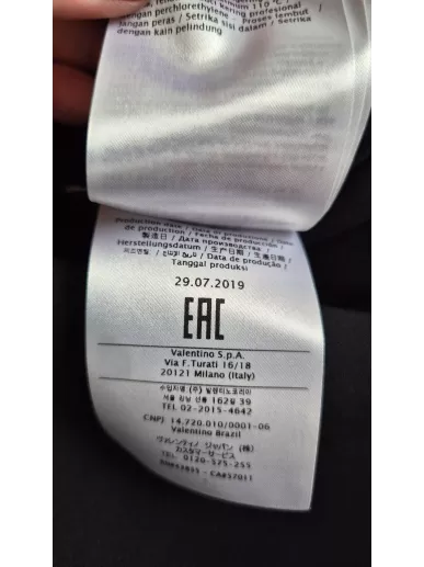 Marynarka Red Valentino czarna IT 44 | Stylowy Komis