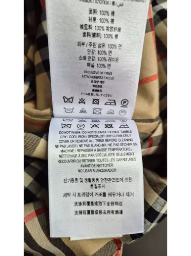 Limitowany trencz Burberry Heritage Check 36 – Stylowy Komis