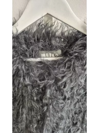 Meteo by Yves Salomon – płaszcz z futra jagnięcego Kalgan