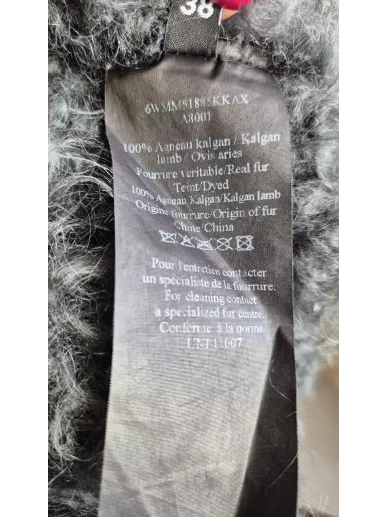 Meteo by Yves Salomon – płaszcz z futra jagnięcego Kalgan