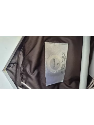 Marina Rinaldi Voyage puchowy płaszcz – Stylowy Komis