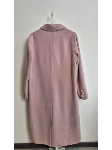 Marella płaszcz nowy z metkami 60% wełna pudrowy róż 42 IT