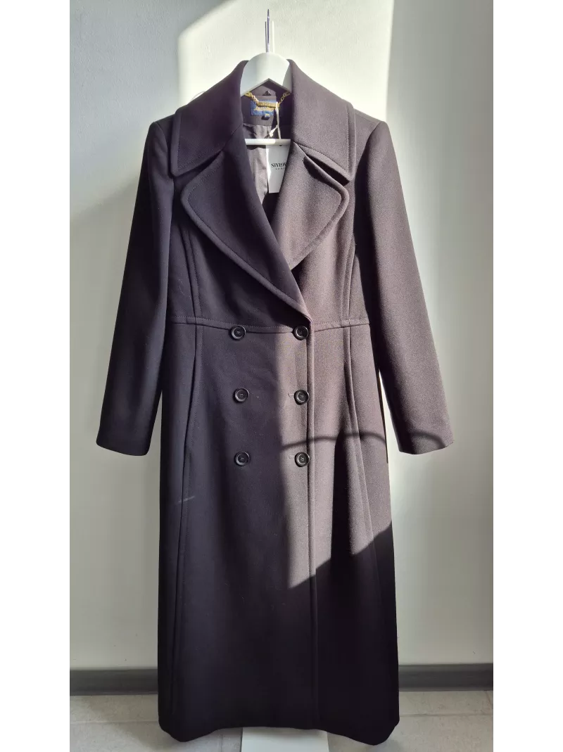 Czarny płaszcz Luisa Spagnoli Sindaco – Stylowy Komis