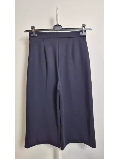 Granatowe culottes MaxMara z guzikami – nowe | Stylowy Komis