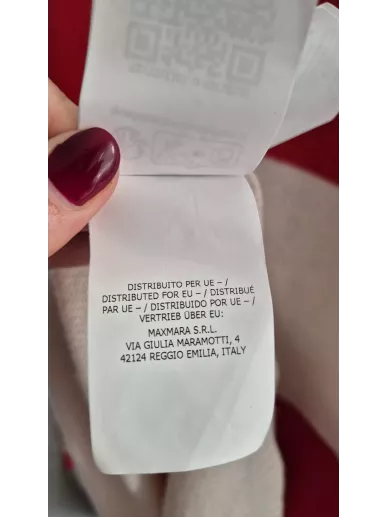 Sweter MaxMara 1951 z wełny i kaszmiru nowy z metką