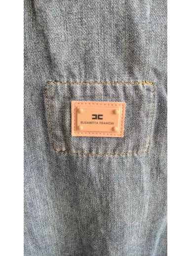 Kurtka jeansowa Elisabetta Franchi Jeans 42 IT– Stylowy Komis