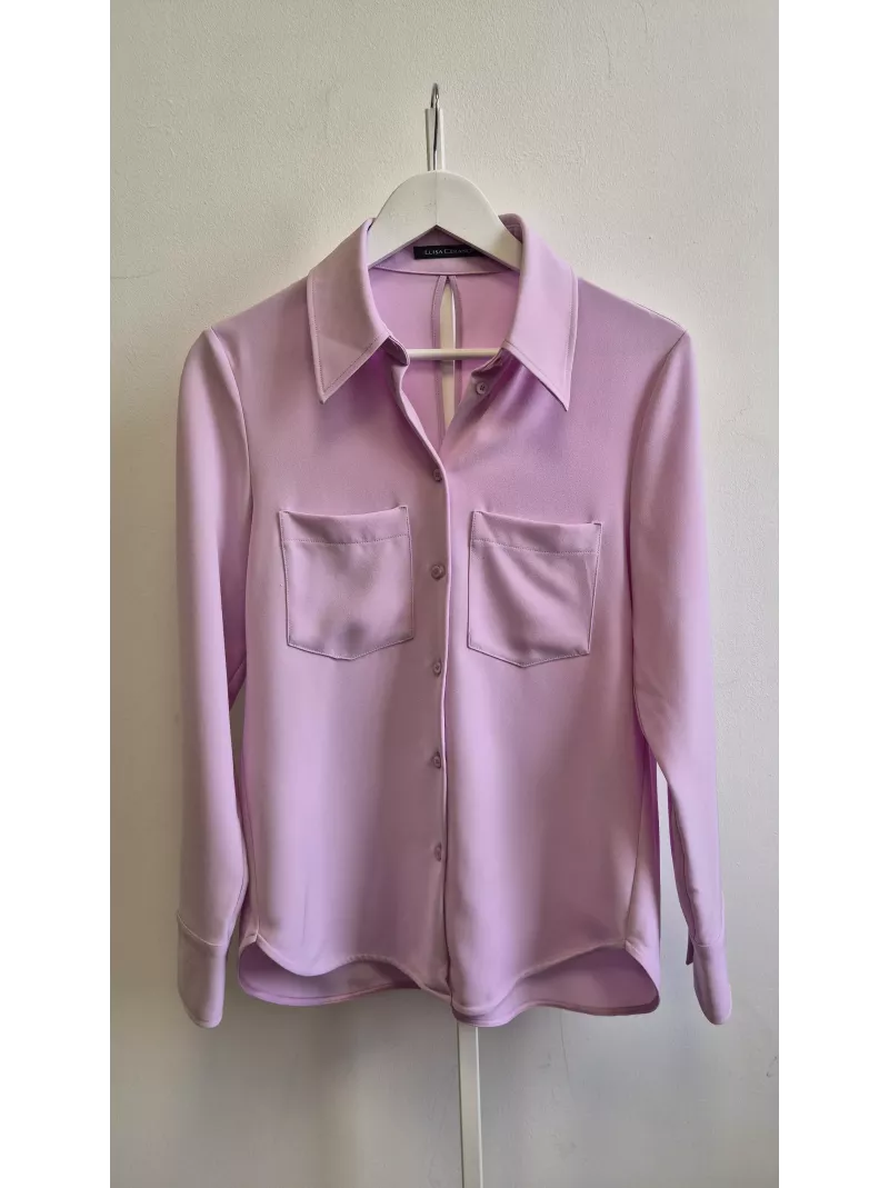 Luisa Cerano bluzka liliowa 38 – moda premium | StylowyKomis.pl