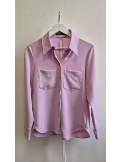 Luisa Cerano bluzka liliowa 38 – moda premium | StylowyKomis.pl