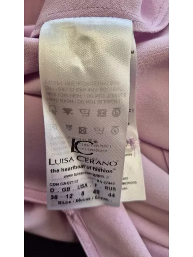 Luisa Cerano bluzka liliowa 38 – moda premium | StylowyKomis.pl