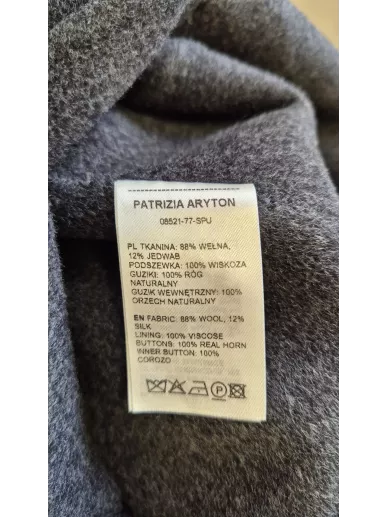 Marynarka Patrizia Aryton Handmade wełna jedwab – Stylowy Komis