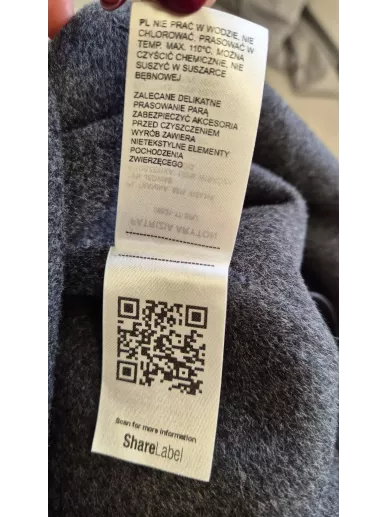 Marynarka Patrizia Aryton Handmade wełna jedwab – Stylowy Komis