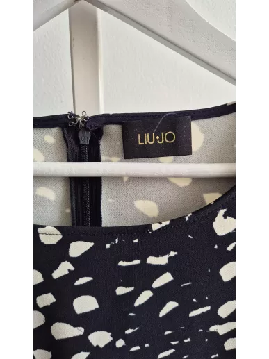 Liu Jo sukienka granatowa w print, r. 36PL – premium second-hand
