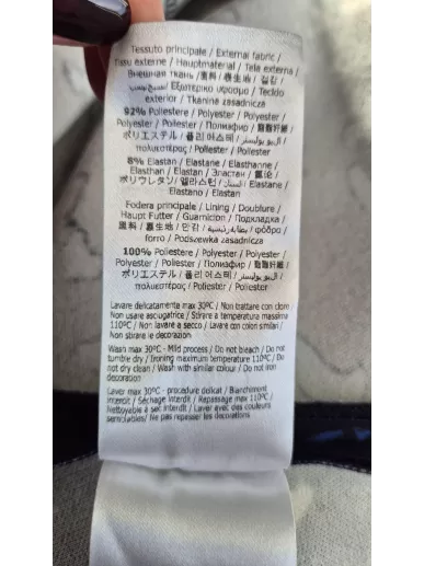 Liu Jo sukienka granatowa w print, r. 36PL – premium second-hand