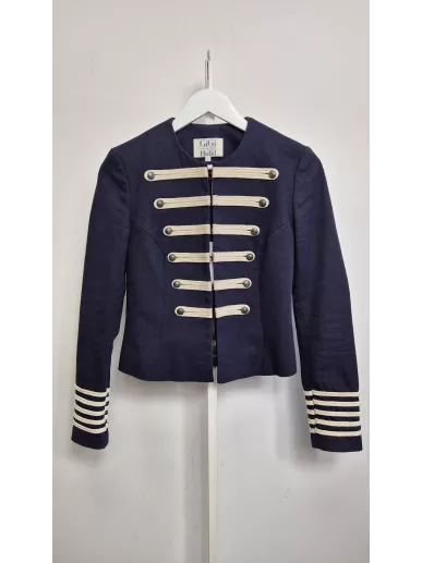 Marynarka Gigi Hadid Tommy Hilfiger militarna granatowa | Stylowy Komi