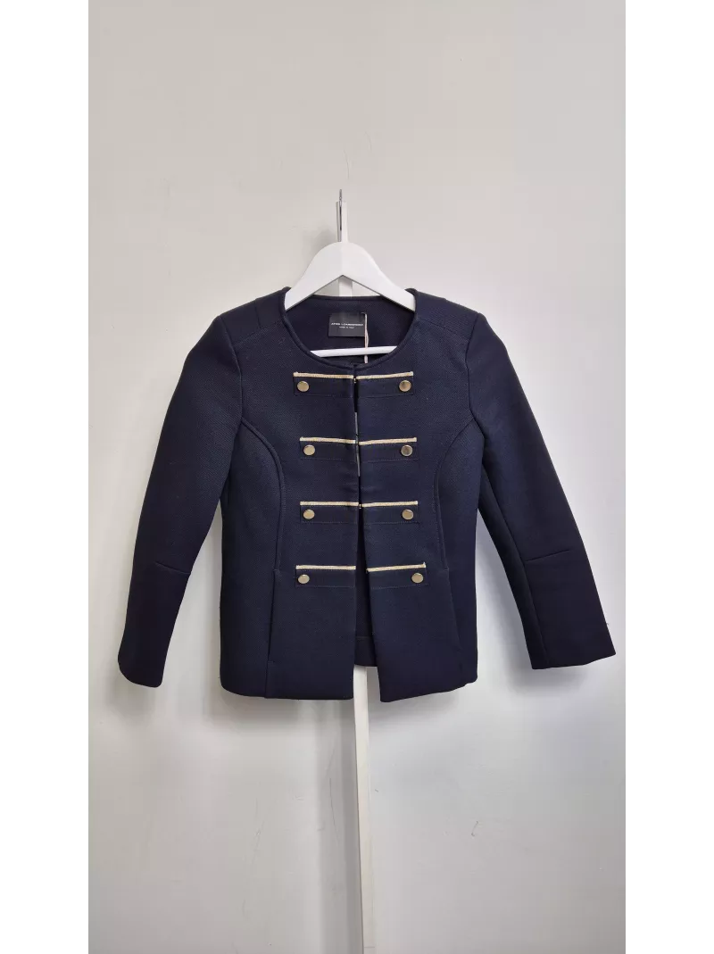 Marynarka Atos Lombardini militarna granatowa | Stylowy Komis