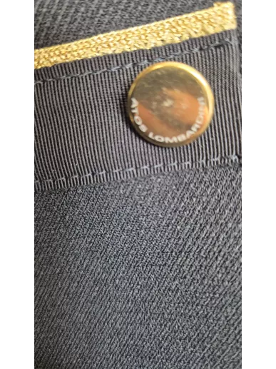 Marynarka Atos Lombardini militarna granatowa | Stylowy Komis