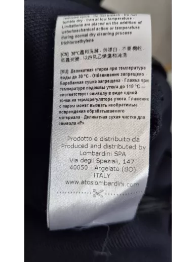 Marynarka Atos Lombardini militarna granatowa | Stylowy Komis