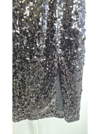 Ro&Zo czarna cekinowa spódnica 38 – premium z drugiej ręki