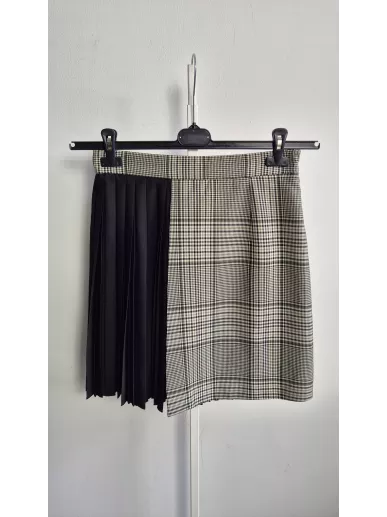 Sportmax Code spódnica w kratę 38 | Stylowy Komis