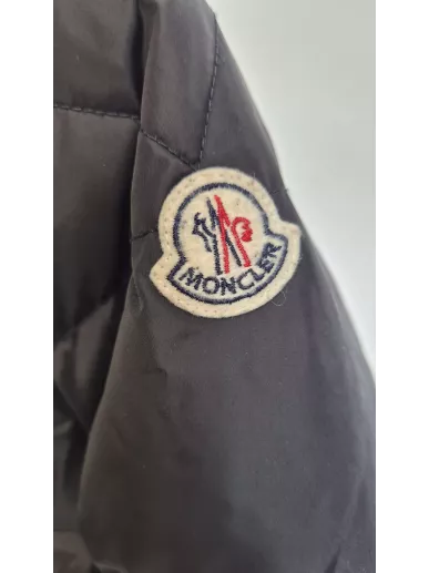 Moncler Serre Giubbotto czarna kurtka puchowa | Stylowy Komis
