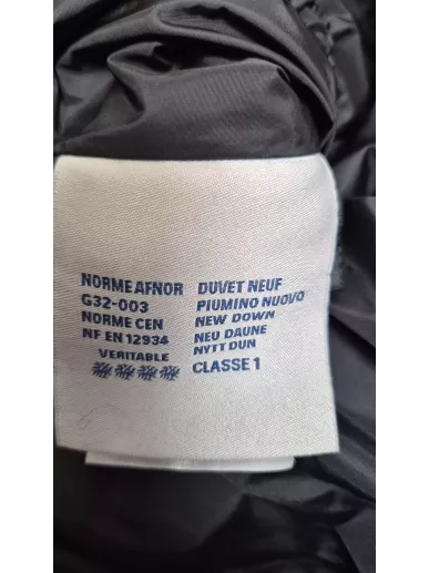 Moncler Serre Giubbotto czarna kurtka puchowa | Stylowy Komis