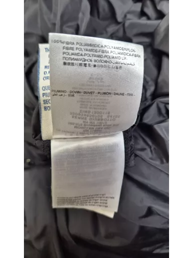 Moncler Serre Giubbotto czarna kurtka puchowa | Stylowy Komis