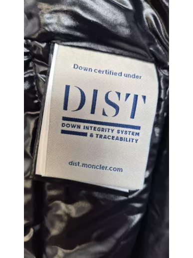 Moncler Badyfur – czarna kurtka z futrem Blue Fox | Stylowy Komis