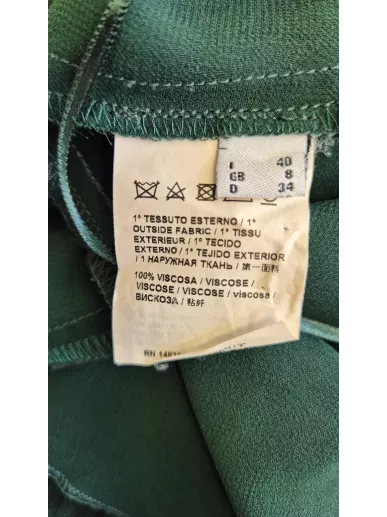 Sukienka PINKO zielona wiskoza | premium second-hand Stylowy Komis