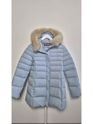 Max Mara Studio kurtka puchowa nowa | futro odpinane | Stylowy Komis