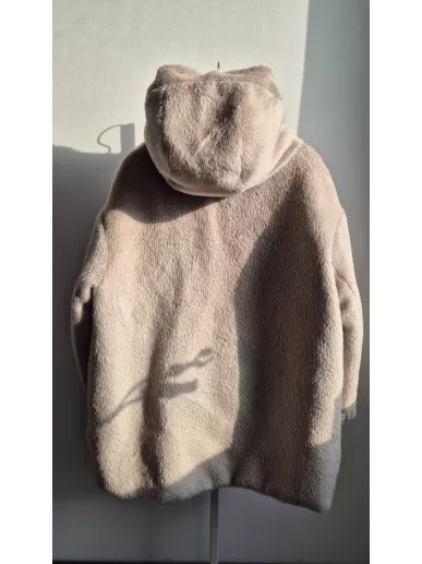 Max Mara The Cube dwustronna kurtka puchowa alpaka | Stylowy Komis