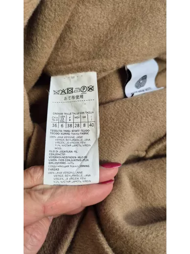 S Max Mara płaszcz camel 100% virgin wool | Stylowy Komis